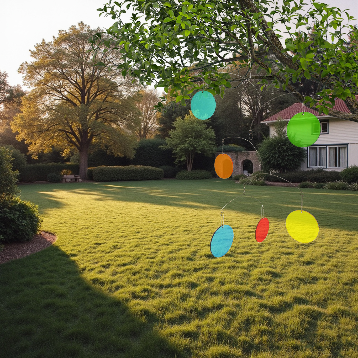 Colorful Disc Outdoor Mobile-2