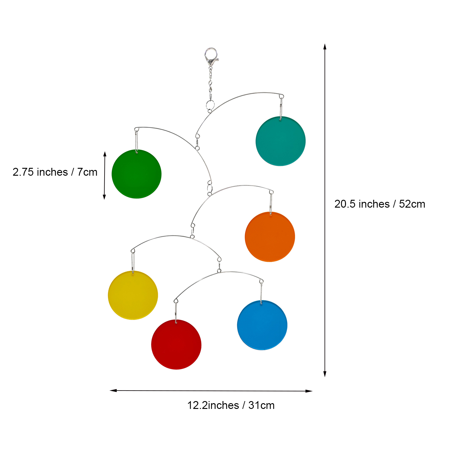 Colorful Disc Outdoor Mobile-7